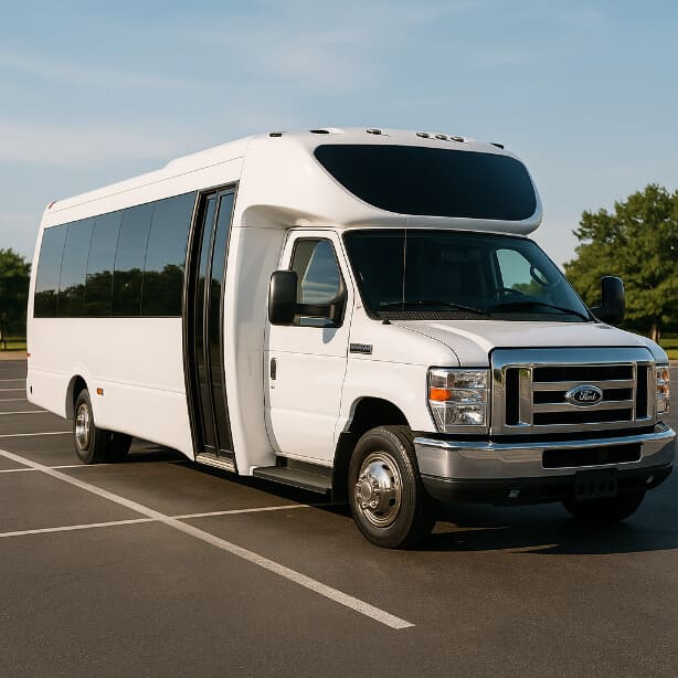 Lansing Shuttle Bus Rentals 20 Passenger Shuttle Bus