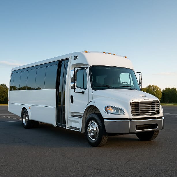 Lansing Shuttle Bus Rentals 25 Passenger Shuttle Bus