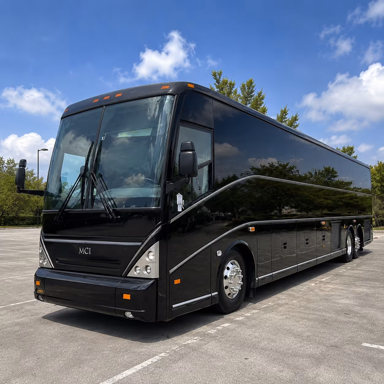 student athlete band and academic competition charter buses
