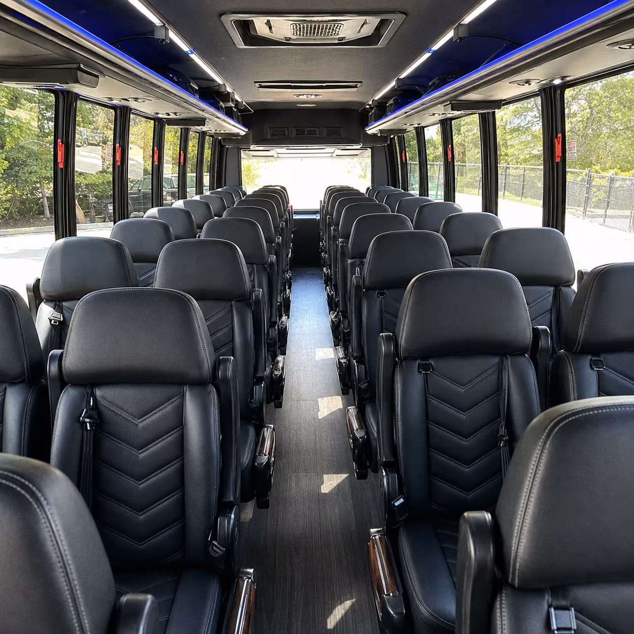 youth league high school and college team bus rentals